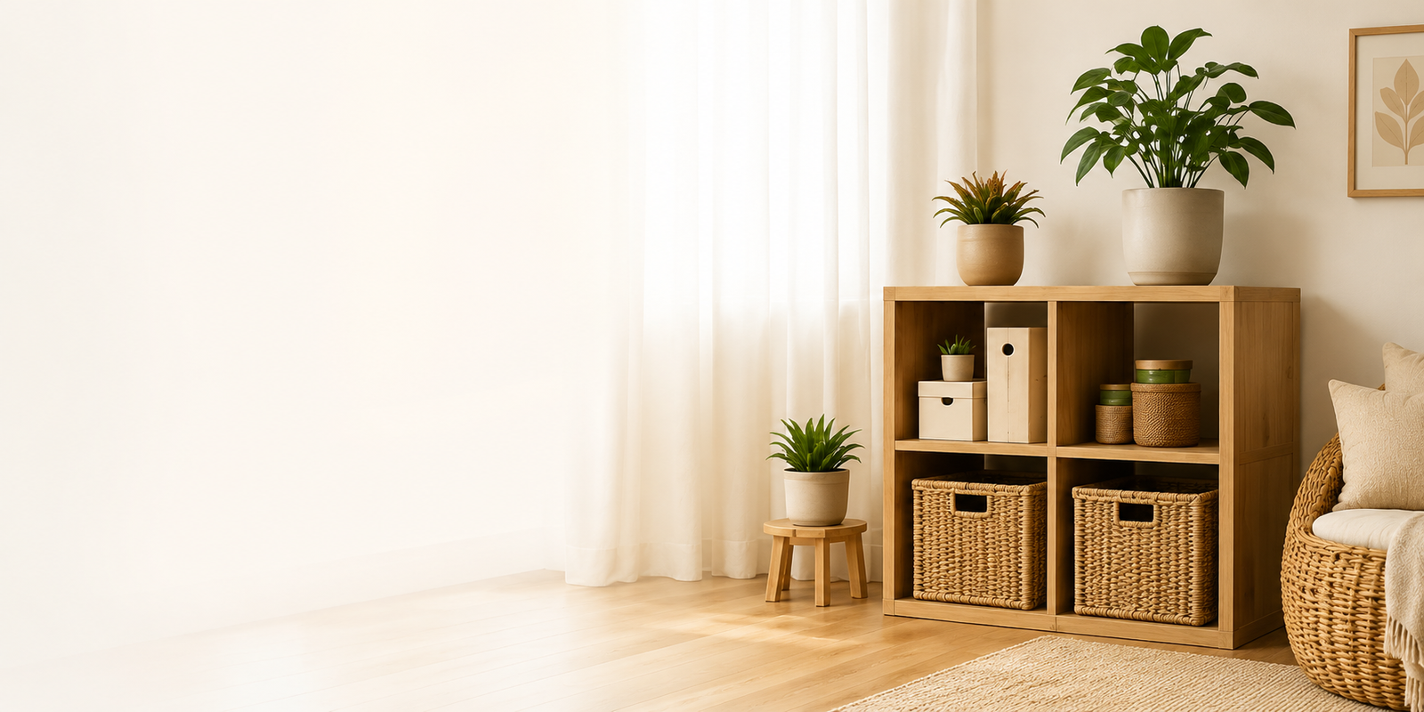 A thoughtfully organised and welcoming home interior