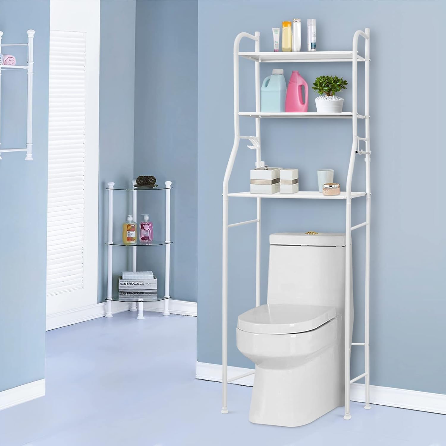 3 Tier Over Toilet Storage Rack