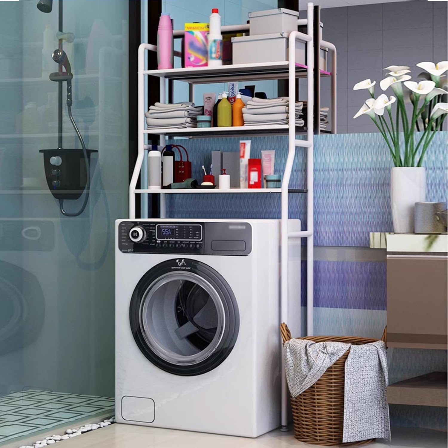 HASMI Storage Rack Above Washing Machine