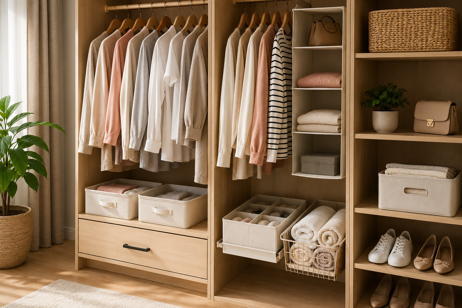 Best wardrobe organisers UK