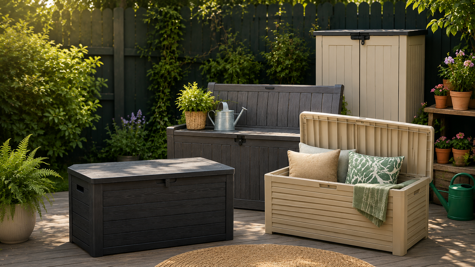 Garden storage ideas for a tidy UK outdoor space