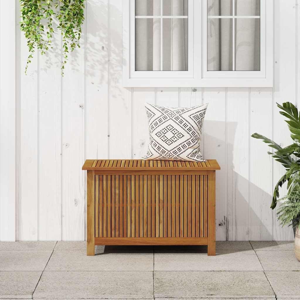 vidaXL Acacia Wood Garden Storage Box